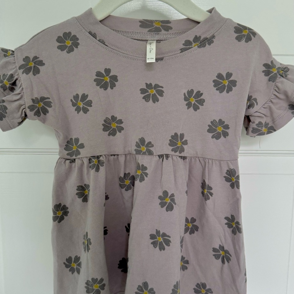 Rylee + Cru Cloud Daisies Babydoll Dress